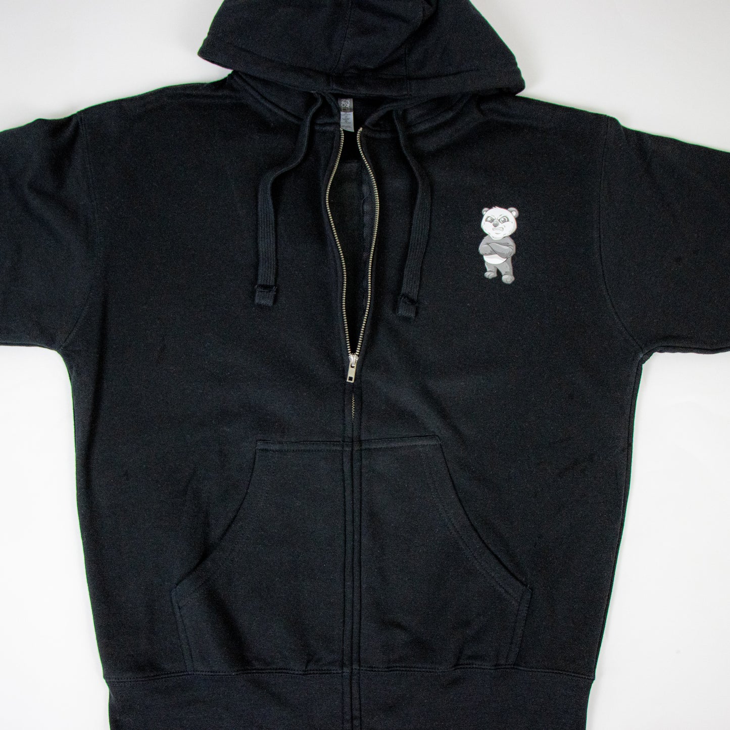 New Team Panda Zipper Hoodie (Black) From the Fall Panda Collection