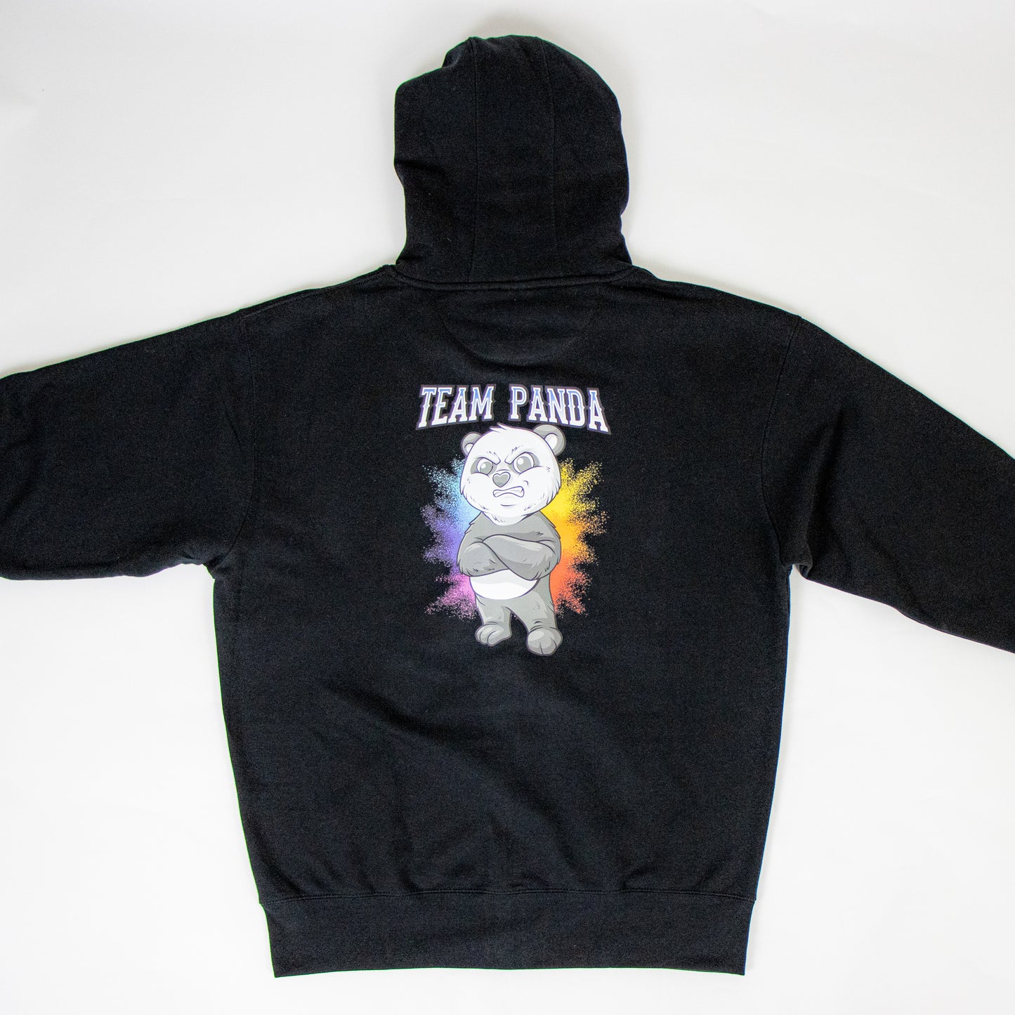 New Team Panda Zipper Hoodie (Black) From the Fall Panda Collection