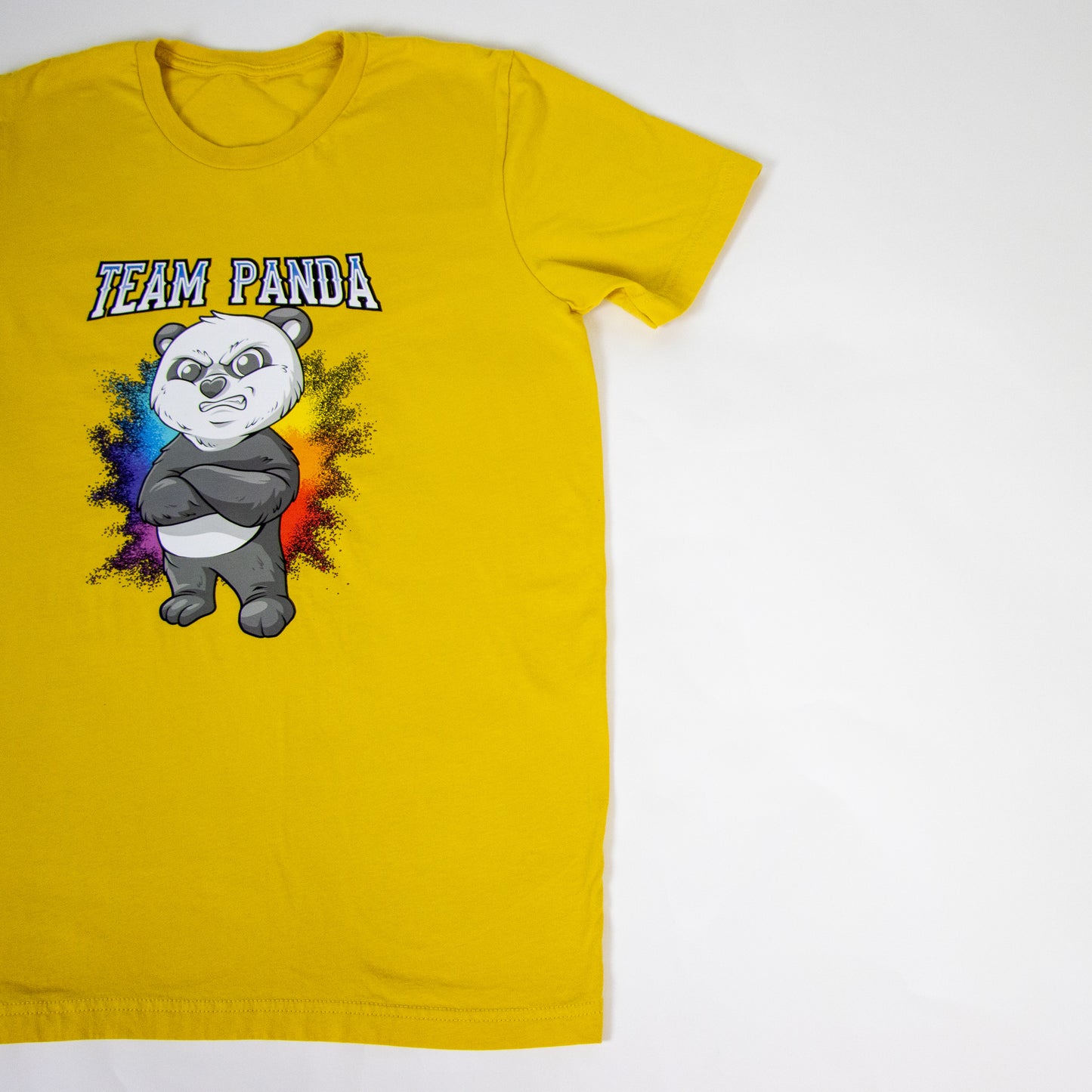 Team Panda Short sleeve t-shirt