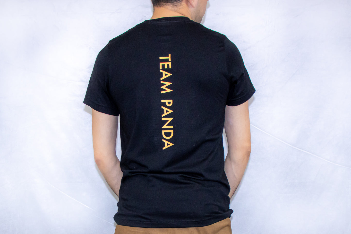 Gold Panda Short sleeve t-shirt (Black)