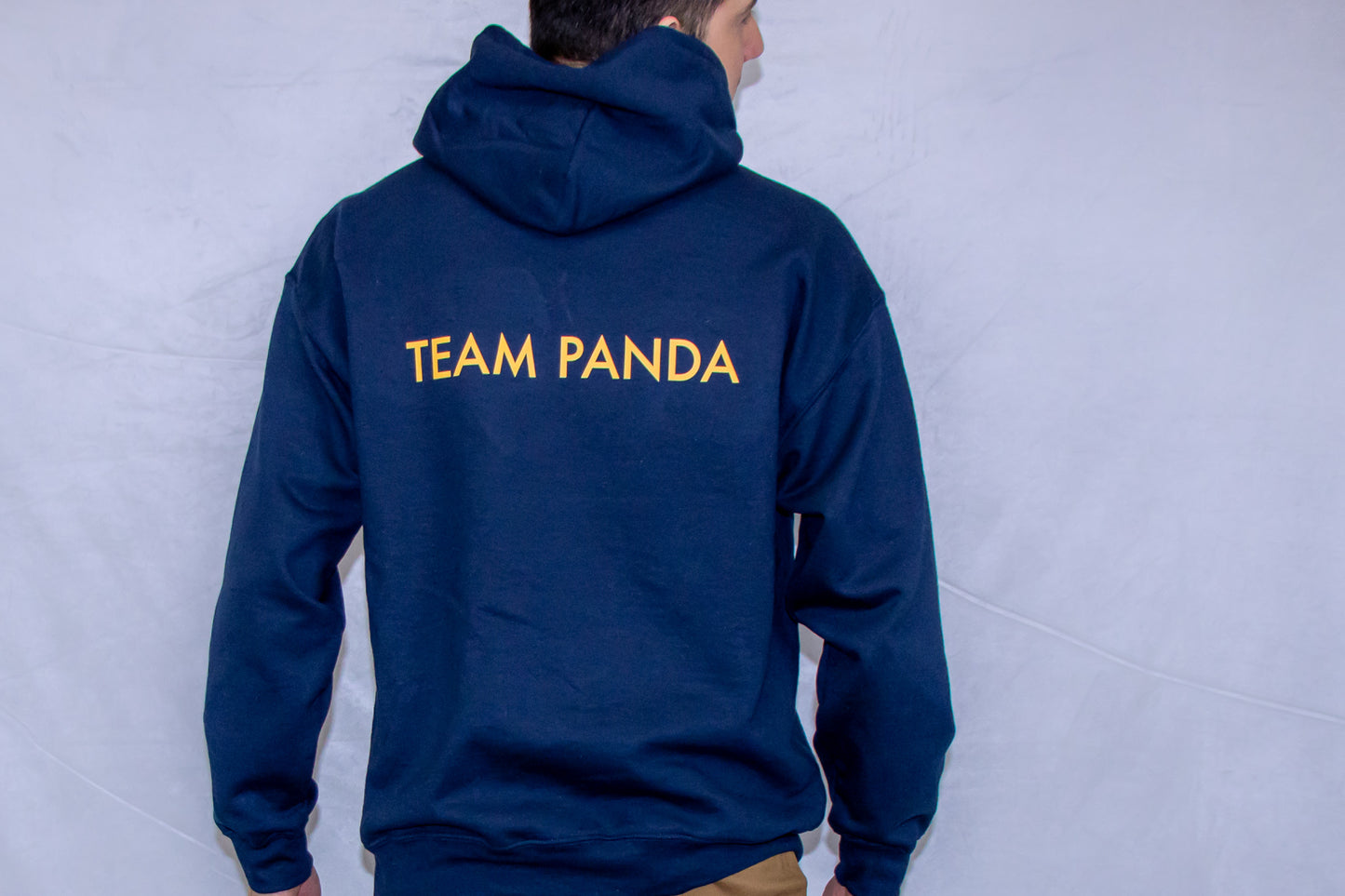 Gold Panda Hoodie (Navy Blue)