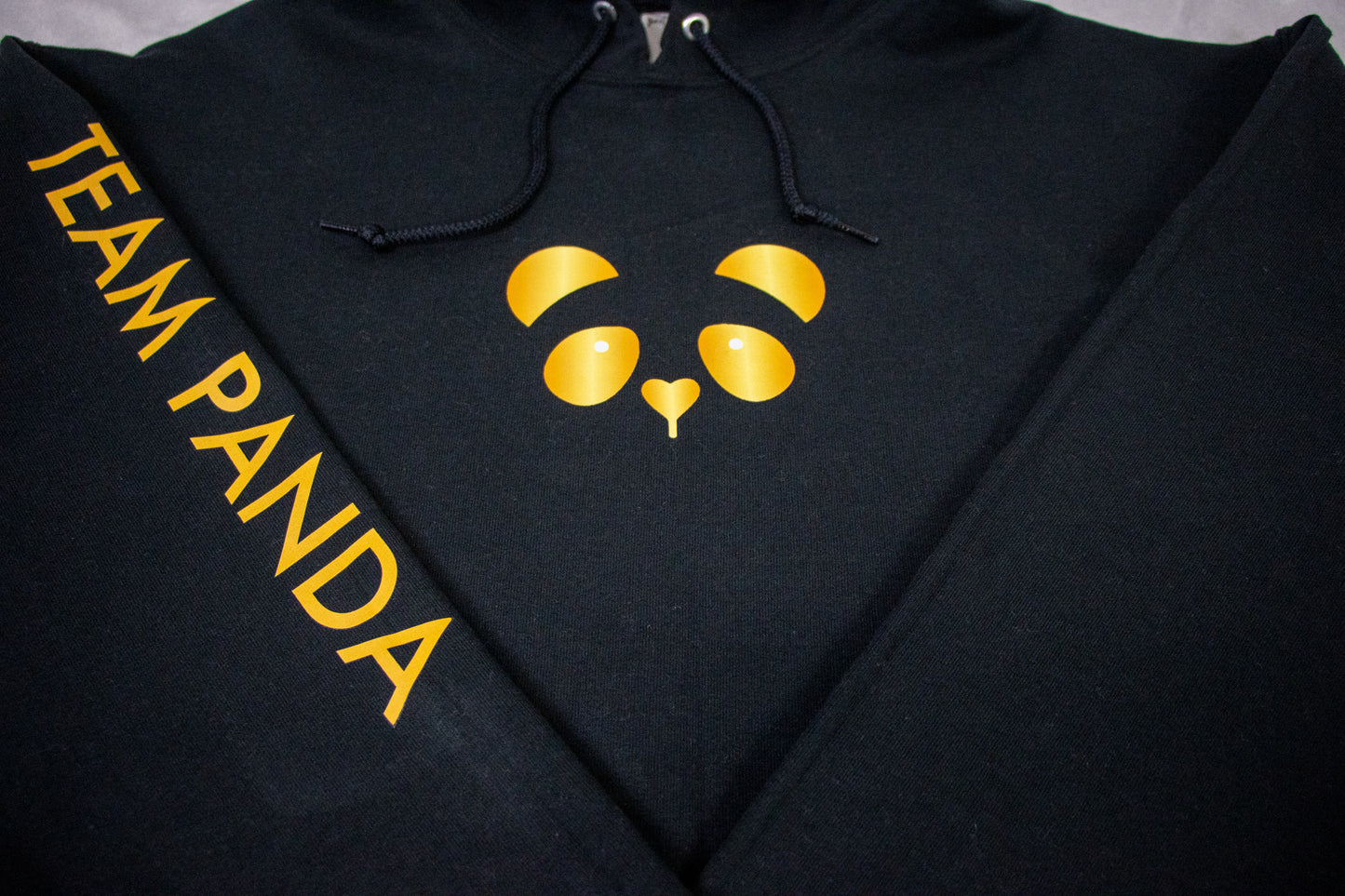 Gold Panda Hoodie (Black)