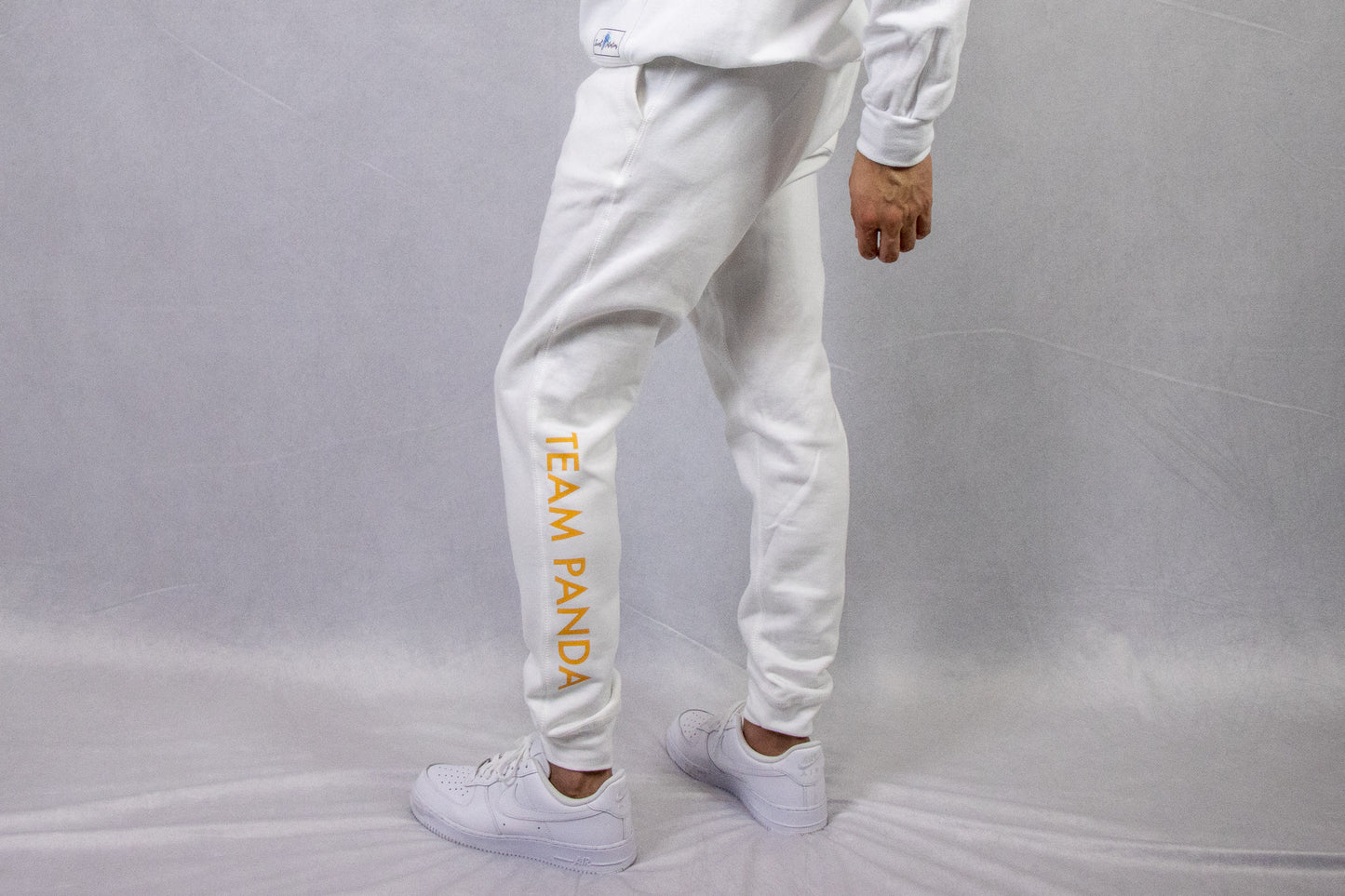 Team Panda Sweat Pant Joggers (White)