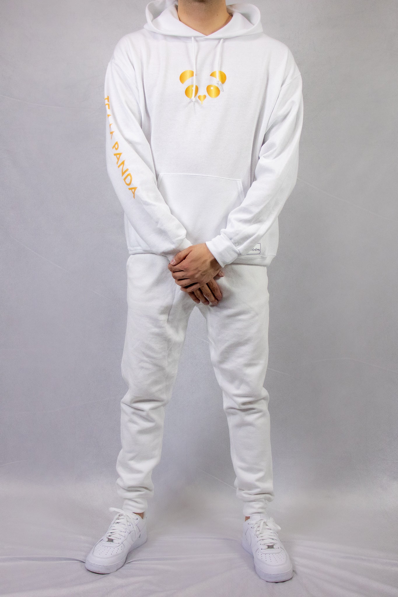 Gold Panda Hoodie (White)