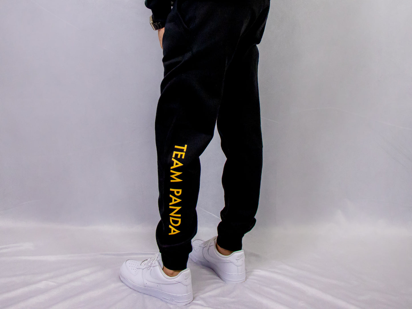 Team Panda Sweat Pant Joggers (Black)