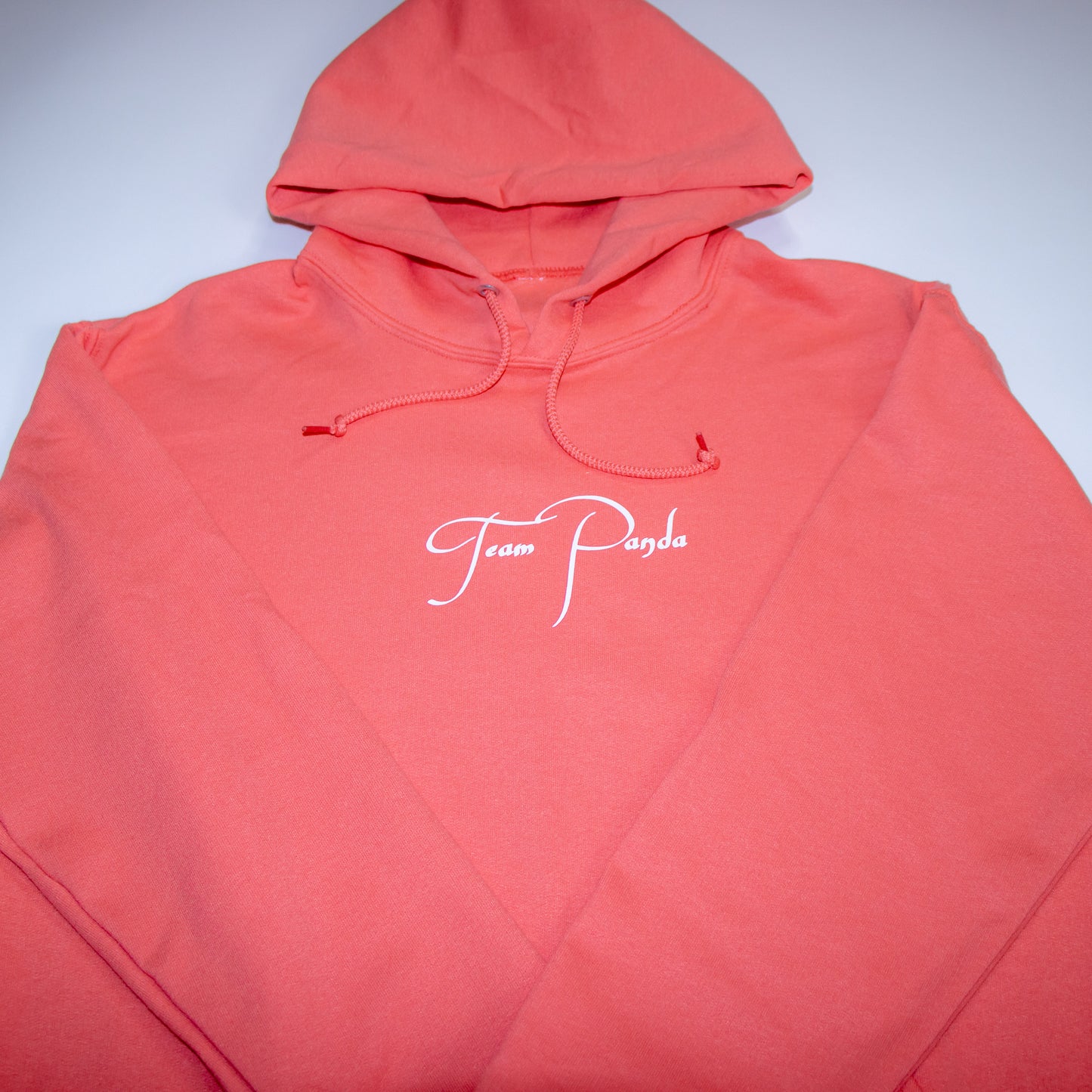 Team Panda Logo Hoodie (Sunset Coral)