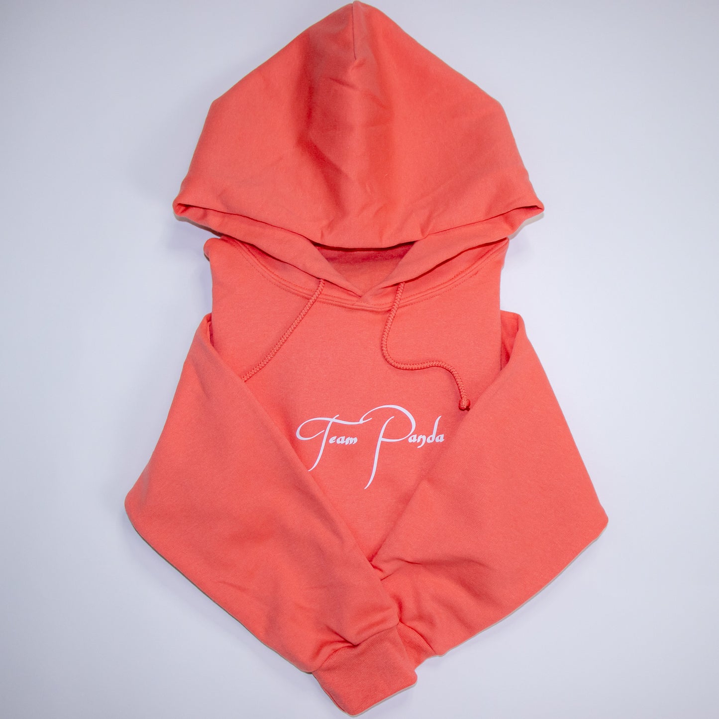 Team Panda Logo Hoodie (Sunset Coral)