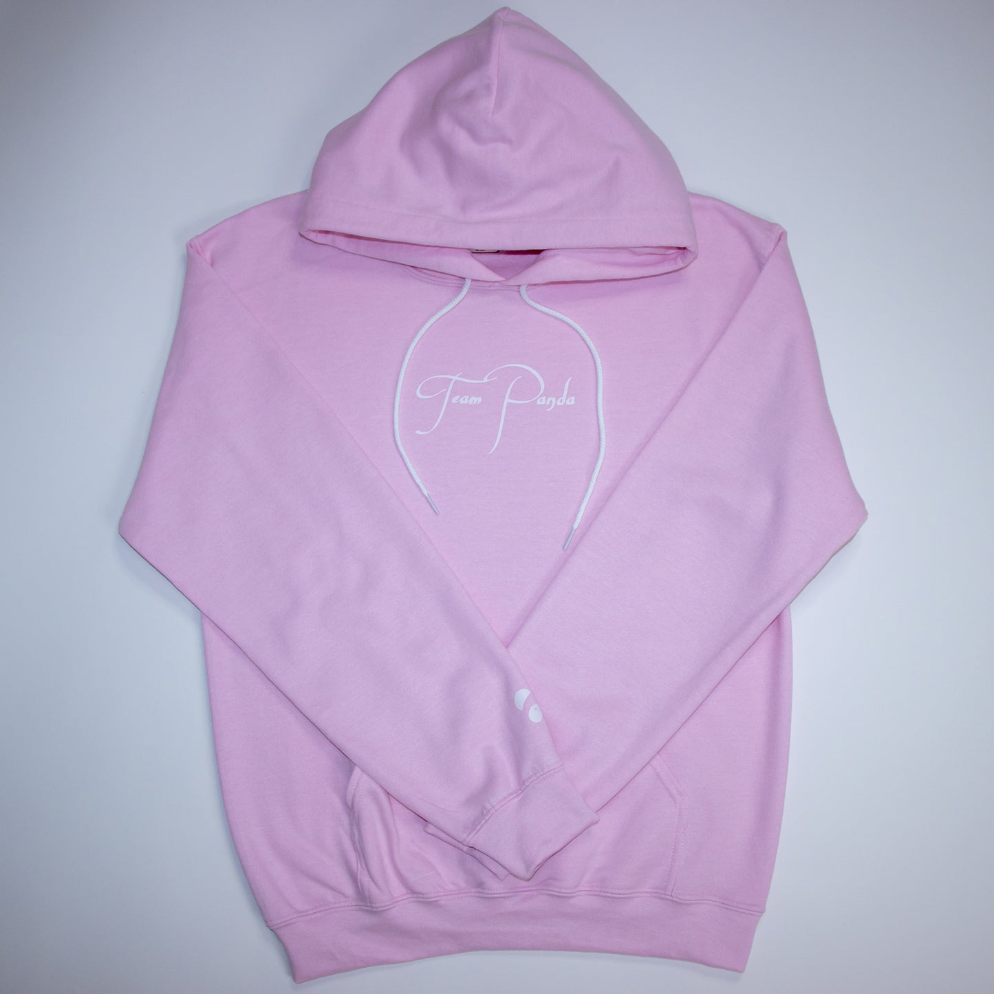 Team Panda Logo Hoodie (LIGHT PINK)