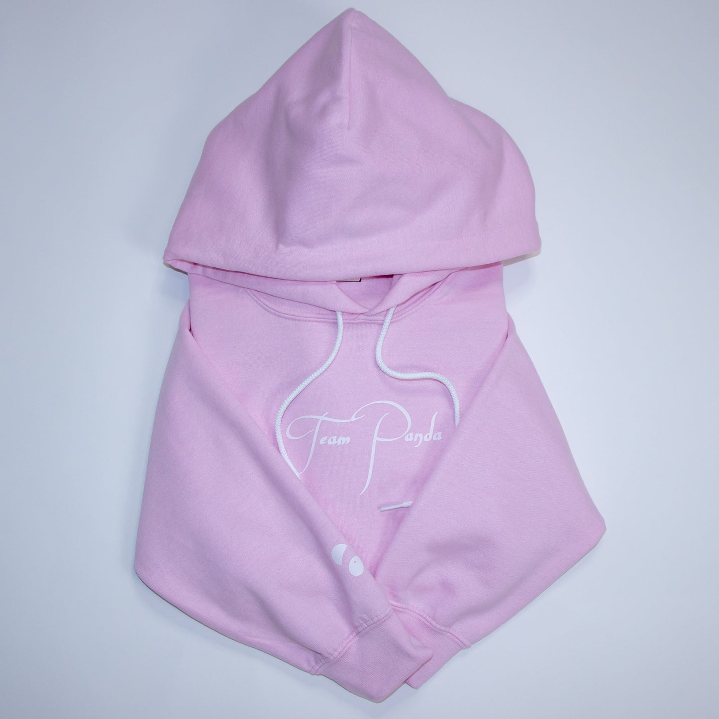 Team Panda Logo Hoodie (LIGHT PINK)