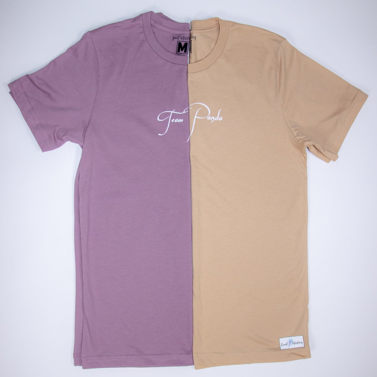 Team Panda Short sleeve t-shirt (Sand Dune)