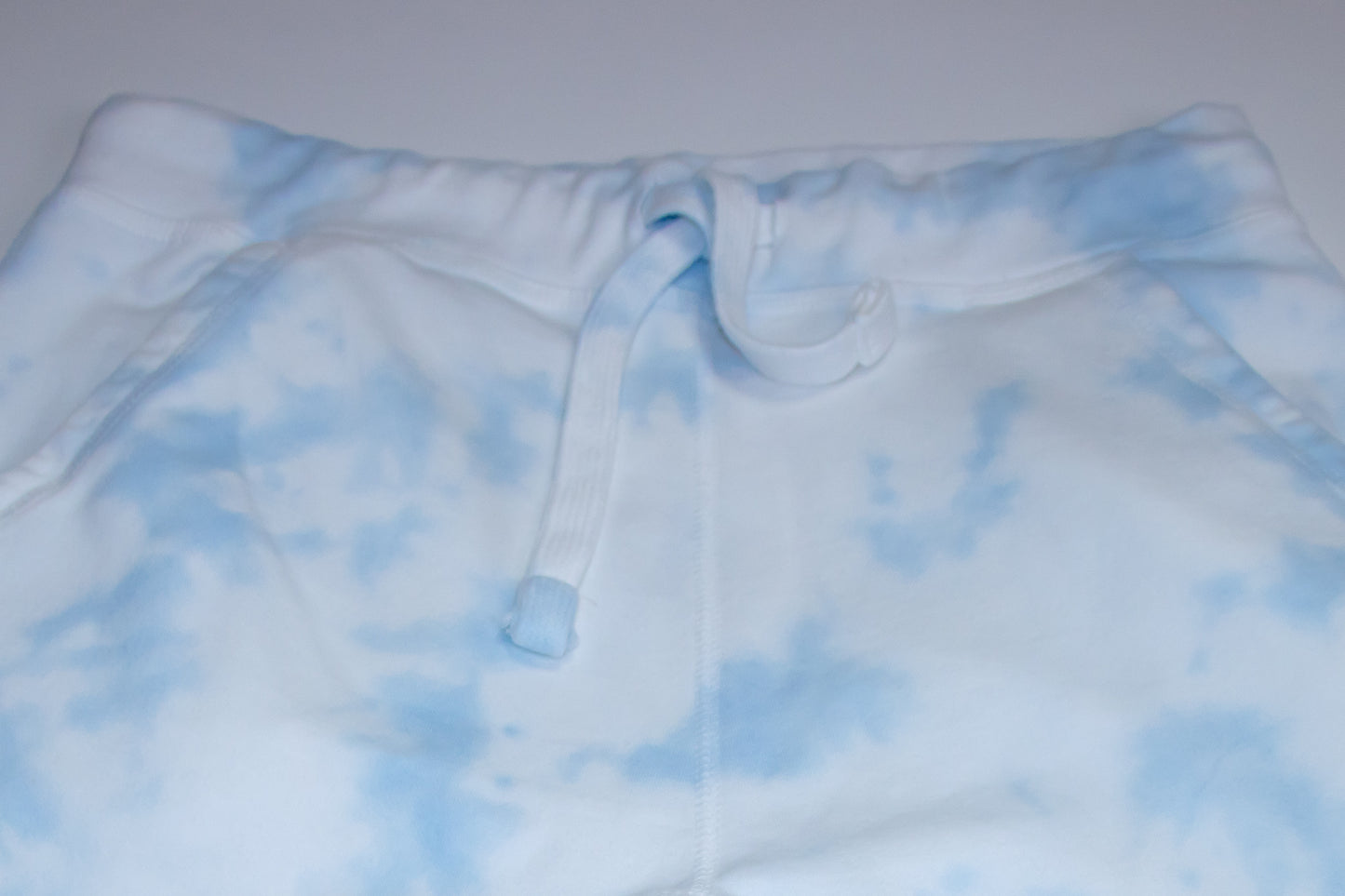 Tie Dye Sweat Pant Joggers (SKY BLUE, WHITE)