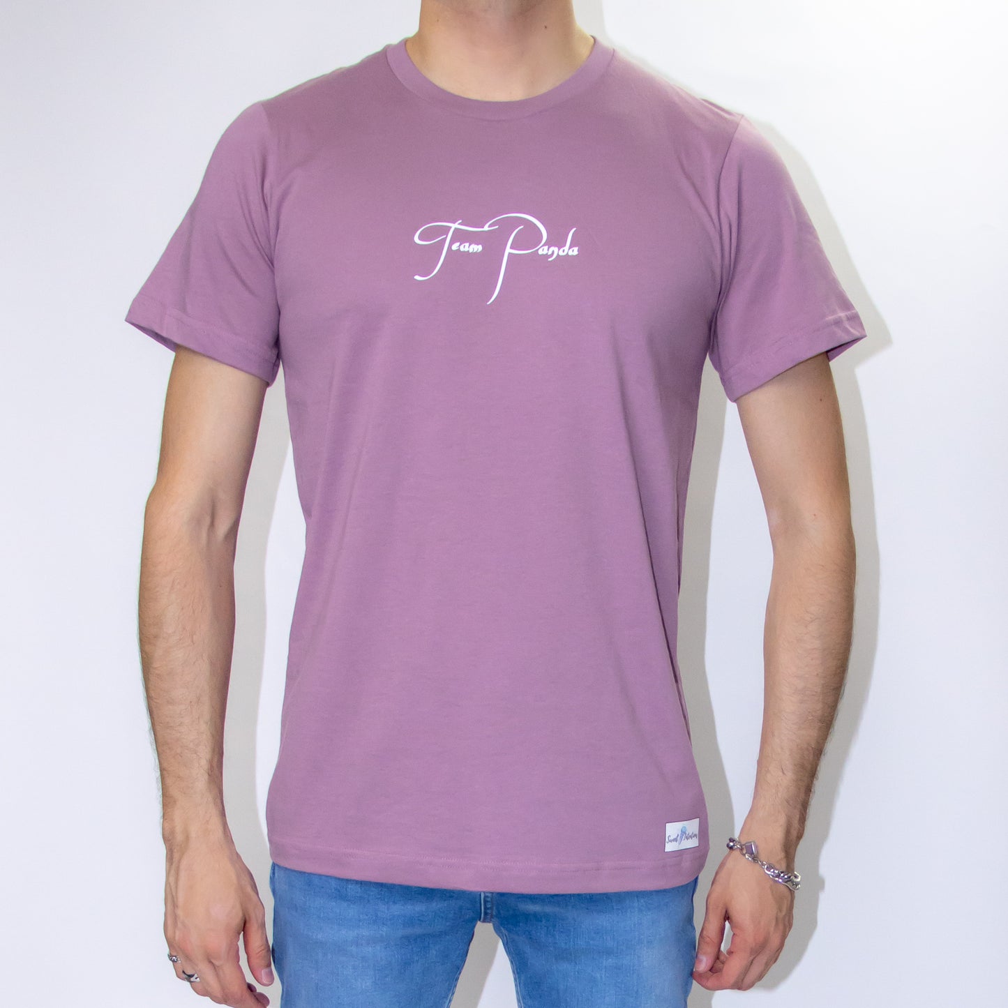 Team Panda Short sleeve t-shirt (Orchid)