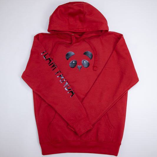 Team Panda Hoodie (Red/Black)