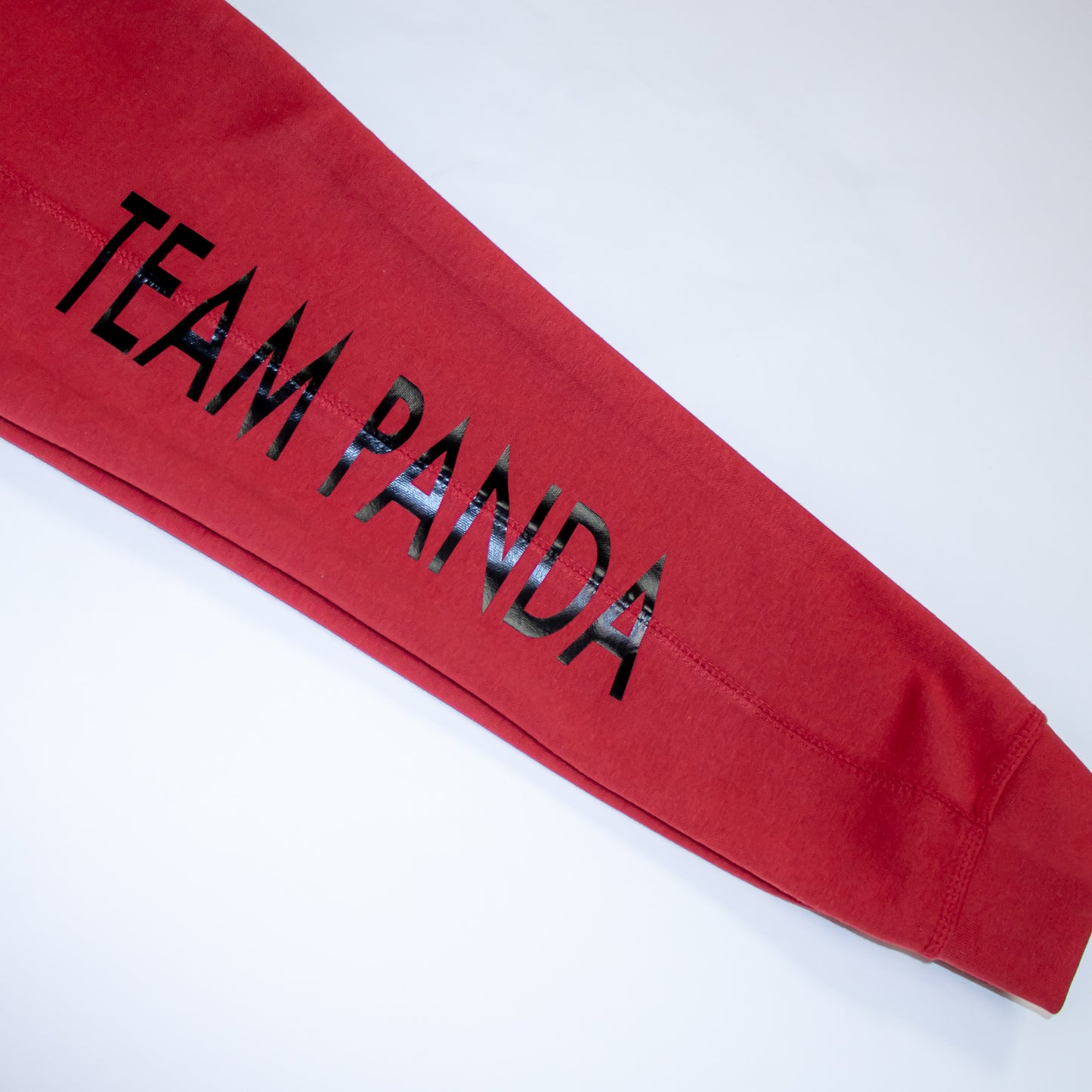 Team Panda Sweat Pant Joggers (Red/Black)