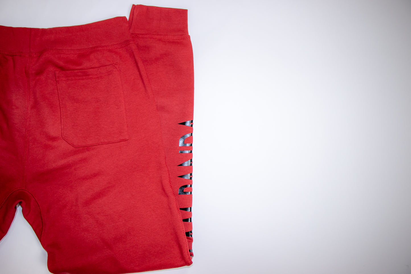 Team Panda Sweat Pant Joggers (Red/Black)