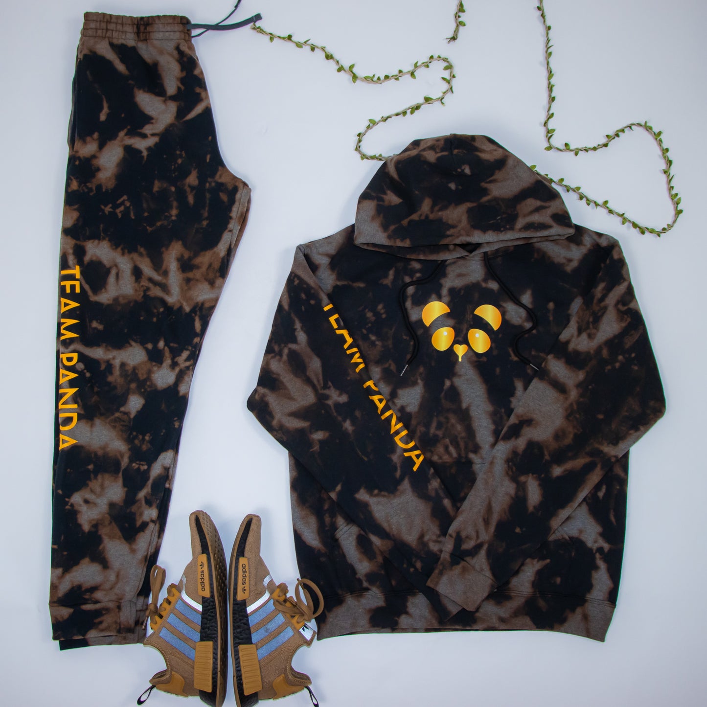 Bleached Hoodie (Black)