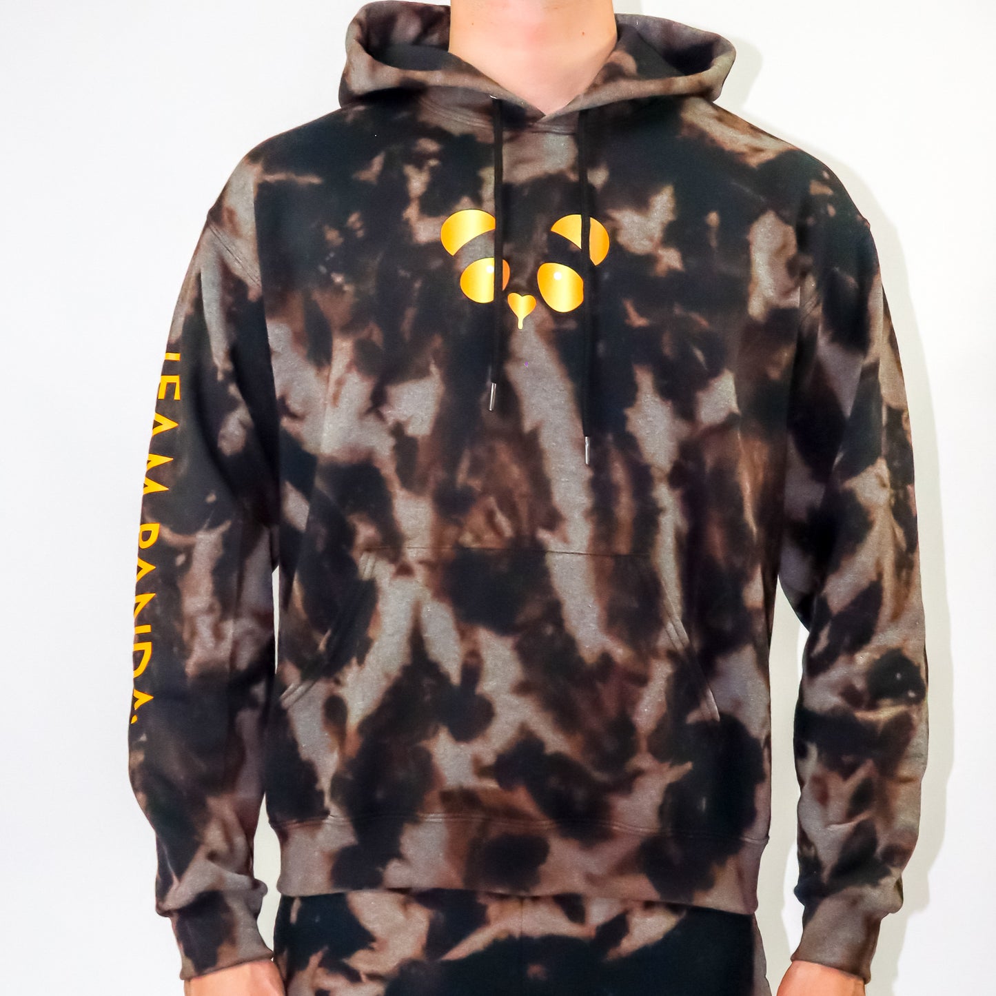 Bleached Hoodie (Black)