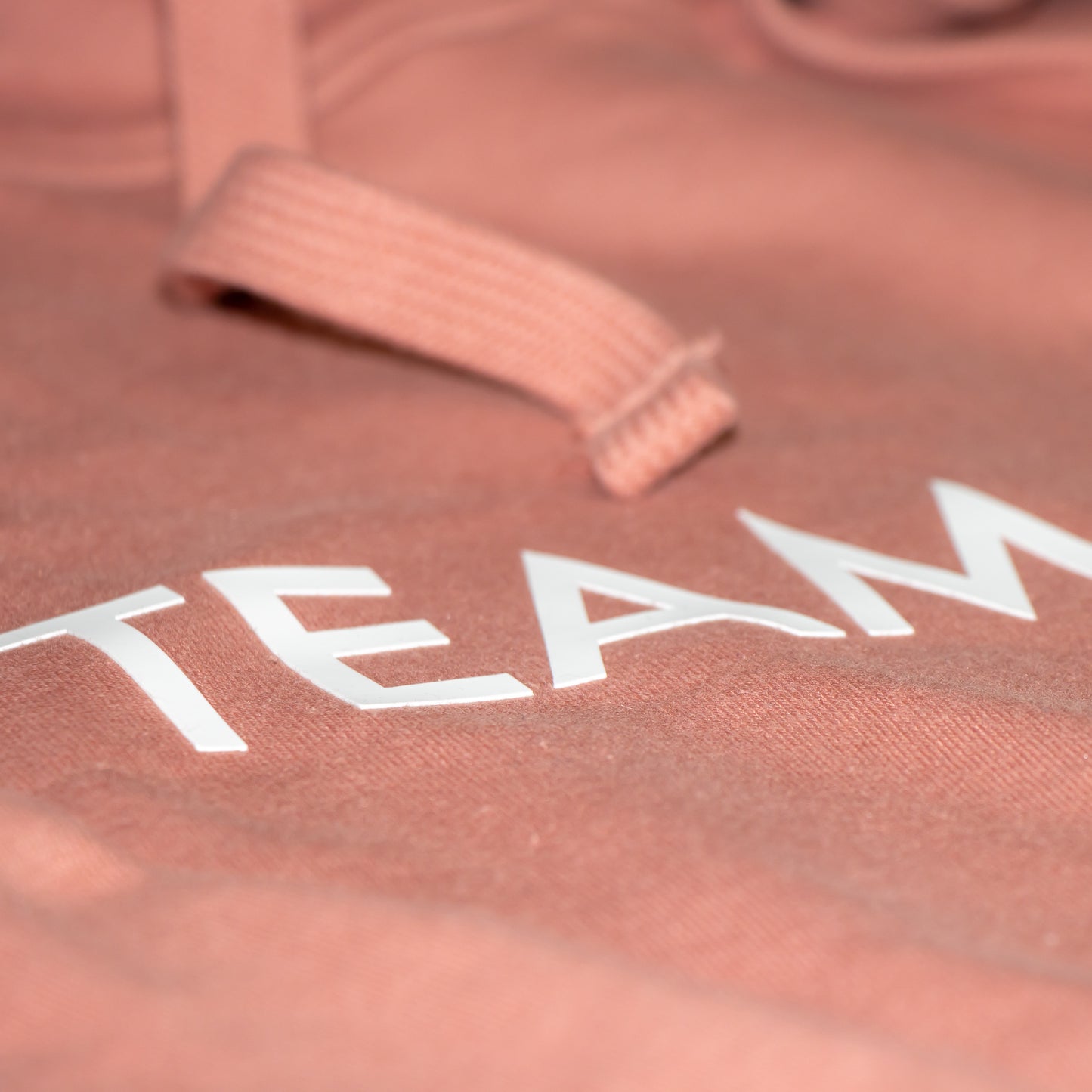 Dusty Rose Team Panda Hoodie